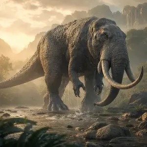 Elephant + Tyrannosaurus rex